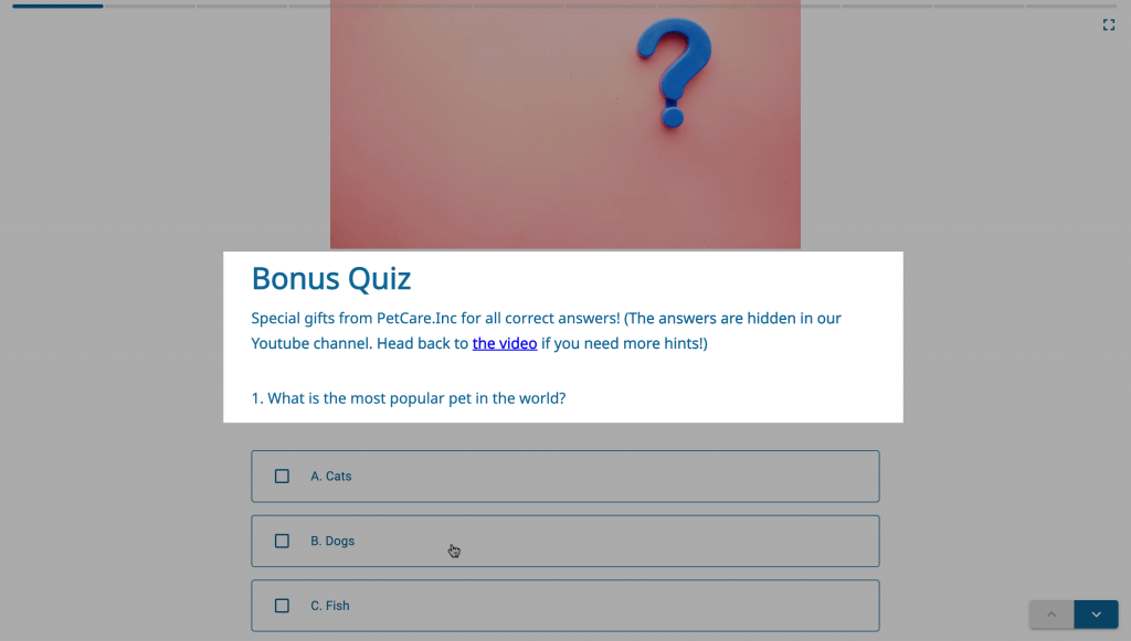 Cuestionarios relacionados con tu Vídeo de Youtube