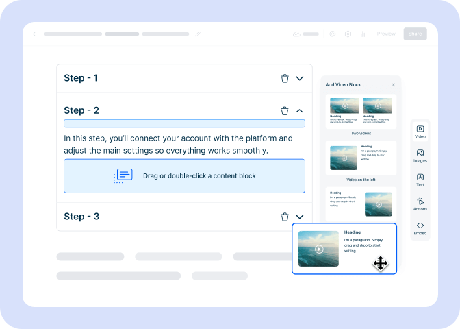 Mini Course Generator as interactive e-learning authoring platform