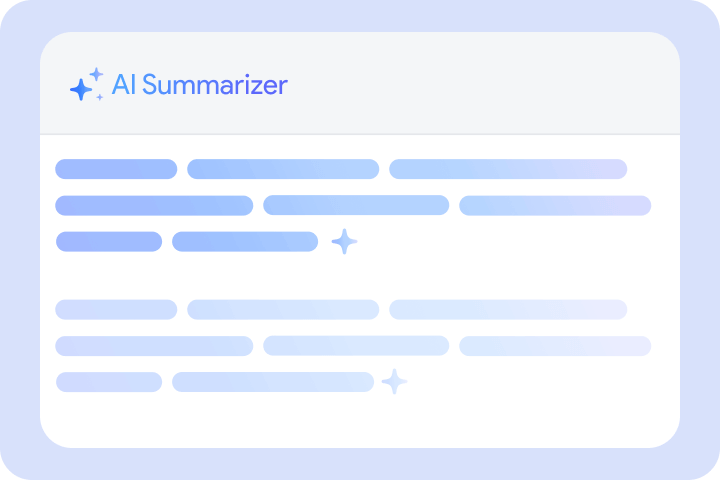 A generated summary of a long discussion thread created by the AI assistant.