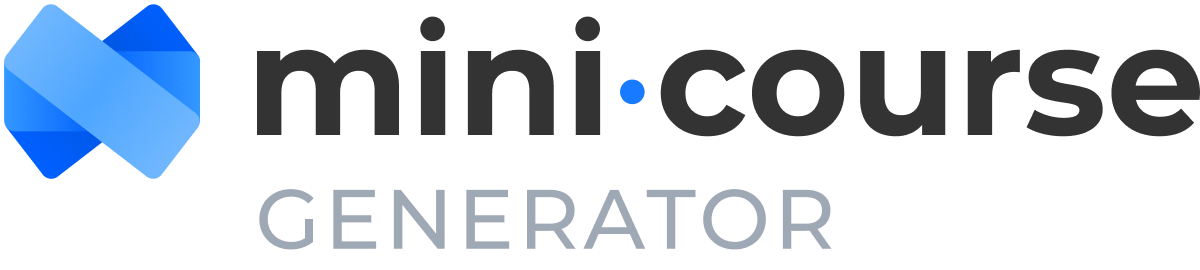 Mini Course Generator Logo